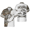 Maxcorners I Love It When She Bends Over SPF Shirt, Long Sleeve Fishing Shirts, Fishing UPF Shirts, Funny Fishing Shirt