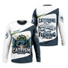 Maxcorners Catfishing Shirt, SPF Long Sleeve Shirts, Fishing UPF Shirts, Funny Fishing Shirt, Gift For Fisherman