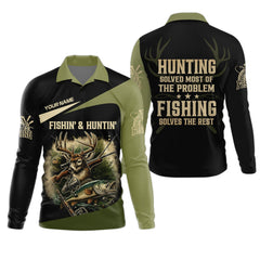 Maxcorners Fishing And Hunting, SPF Long Sleeve Shirts, SPF Shirts For Men, Fishing UPF Shirts, UV Shirts For Men