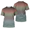 Maxcorners Rainbow Brook Trout Skin UPF Fishing Shirts, Hooded Sun Shirt, Personalized Fishing Gifts, UV Shirts For Men