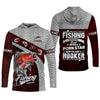 Maxcorners Fishing Saved Me from Being Pornstar Funny Fishing Shirt, SPF Shirt For Men, Gift For Fisherman