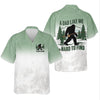 Maxcorners A Dad Like Me Is Hard To Find Bigfoot Fishing Shirt, Custom Name Bass Shirt, Fishing UPF Shirts, Funny Fishing Shirt