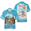 Maxcorners Follow Me And I Will Make You Fishers, Custom Name Fishing Shirt, Fishing UPF Shirts, Funny Fishing Shirt
