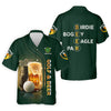 Maxcorners Golf Beer Birdie Bogey Eagle Par St Patrick's Day Green Golf Polos For Men, Golf Shirts For Men, St Patricks Day Golf Shirt