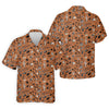 Maxcorners Southwest Desert Taco Skull Pattern Hawaiian Golf Shirt, Golf Tops For Women, Performance Golf Shirt LM1507
