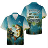 Maxcorners I Just Want To Get High And Go Fishing Funny Fishing Shirt, Fishing UPF Shirts, Men's Fishing Shirt