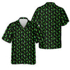 Maxcorners Neon Green Cocktails Three Leaf Clover St Patrick's Day Golf Shirt, Golf Gift For Men, Golf Shirts For Men