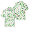Maxcorners Dark Stout Beer St Patrick's Day Shamrocks White Golf Shirt, Polo Shirts For Men, Golf Shirts For Men