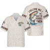 Maxcorners Follow Me I Will Make You Fishers Of Men Shirt, Personalized Christian Fishing Long Sleeve For Men