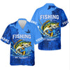 Maxcorners Fishing Is My Therapy – Personalized Bass Fishing UPF Shirt, Fishing Shirt for Men