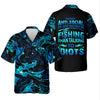 Maxcorners I'd Just Rather Be Fishing Than Talking To Idiots Funny Fishing Shirt, SPF Shirt For Men, Men's Fishing Shirt