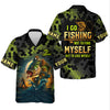 Maxcorners I Go Fishing Not To Find Myself But To Lose Myself Funny Fishing Shirt, SPF Shirt For Men, Gift For Fisherman