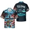 Maxcorners I Will Make You Fishers Of Men Christian Patriotic Fishing Shirt, Fishing UPF Shirts, Fishing Gifts For Men