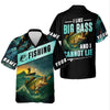 Maxcorners I Like Big Bass And I Cannot Lie Shirt, Funny Fishing T-shirt, SPF Shirt For Men, Gift For Fisherman