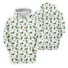 Maxcorners St Patrick's Day Leprechaun Character Golf And Beer White Golf Shirt, Fun Women's Golf Shirts, Ladies Golf Polos