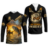 Maxcorners I Go Fishing Because I Like It SPF Shirt, Fisherman Outfit, Mens Casual Shirts