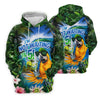 Maxcorners Parrot Life Not Waiting Til 5 Tropical Golf Shirt, Golf Tops For Women, Women’s Golf Apparel, Printed Golf Shirt LM1507