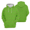 Maxcorners Green St Patrick's Day Funny Adult Shamrock Golf Shirt, Women's Golf Tops, Ladies Golf Polos