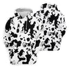 Maxcorners Cow Print Golf Shirt, Adult Humor Hidden Pin Up Pattern, Golf Shirt For Women LM1507