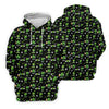 Maxcorners Three Leaf Clover Golf And Beer St Patrick's Day Black Golf Shirt, Women's Golf Shirts, Ladies Golf Polos