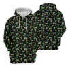Maxcorners St Patrick's Day Leprechaun Character Golf And Beer Black Golf Shirt, Fun Golf Shirts For Men, Polo For Men