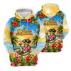 Maxcorners Frog Hammock 5 Oclock Somewhere Tropical Golf Shirt, Ladies Golf Shirts, Women’s Golf Apparel LM1507