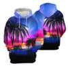 Maxcorners Palm Tree Sunset Beach Golf Shirt, Women’s Golf Polo, Golf Shirts For Women, Printed Golf Shirt LM1507
