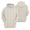 Maxcorners St Patrick's Day Lucky Charms White Golf Shirt, Cute Golf Outfit, Women's Golf Tops, Ladies Golf Polos