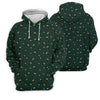 Maxcorners Dark Stout Beer St Patrick's Day Green Shamrock Golf Shirt, Polo Shirts For Men, Golf Shirts For Men