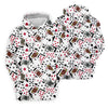 Maxcorners Playing Cards Poker Pattern Hawaiian Golf Shirt, Golf Polo For Women, Women’s Golf Apparel LM1507