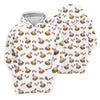 Maxcorners White Funny Adult Novelty Tank Pattern Golf Shirt, Women's Golf Tops, Performance Golf Shirt LM1507