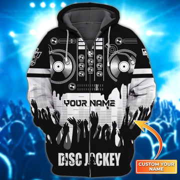 Maxcorners DJ Personalized 3D All Over Printed Shirt