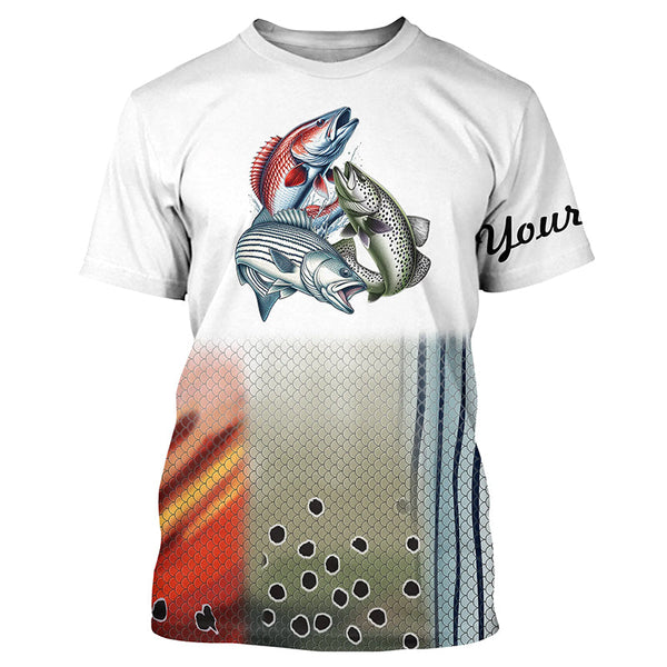 Maxcorners Personalized Mississippi slam UV protection custom name fishing shirt MT2108