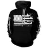 Maxcorners American Flag UV Protection Fishing Hunting Shirt For Fisherman Hunte LM2608