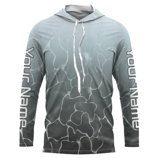 Maxcorners Chinook King Salmon Fish skin Custom Long sleeve performance Fishing shirts, Salmon Fishing jerseys LM0201