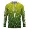 Maxcorners Largemouth Bass Fish skin Custom Long sleeve performance Fishing shirts, Bass Fishing jerseys LM0201