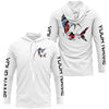 Maxcorners Custom Patriotic American Flag Sailfish Fishing Shirts, Sailfish Fishing Tournament Jerseys LM0501