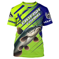 Maxcorners Custom Catfish Fishing Uv Protection Long Sleeve Shirts, Catfish Tournament Fishing Shirt MT2108