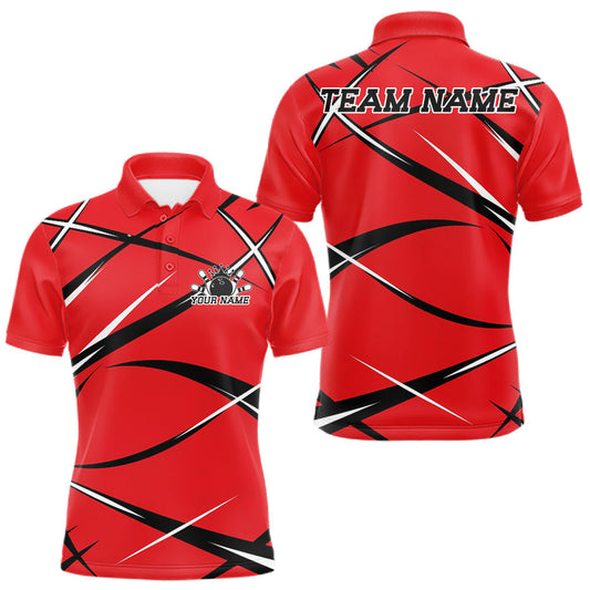 Maxcorners Custom Red Bowling Jerseys