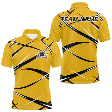 Maxcorners Custom Yellow Bowling Jerseys