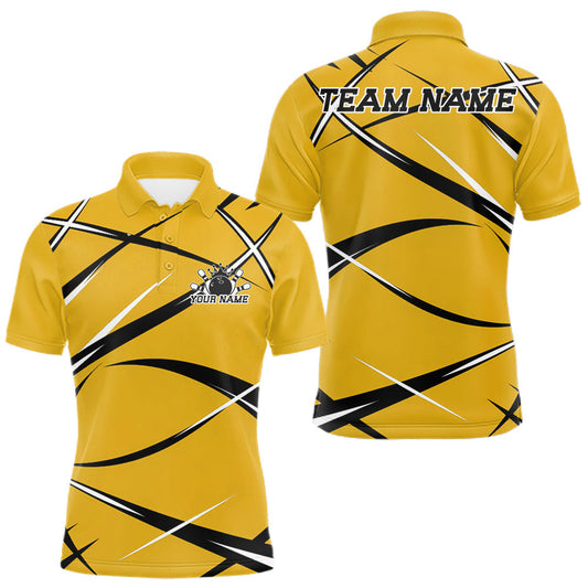 Maxcorners Custom Yellow Bowling Jerseys