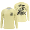 Maxcorners Largemouth Bass Fishing Custom Long Sleeve Fishing Shirts, Bass Tournament Fishing Jerseys LM0201