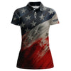 Maxcorners Personalized golf polos shirts for men American flag 4th July custom patriotic best men golf wears