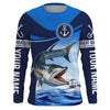 Maxcorners Great barracuda fishing saltwater fish Custom name barracuda Long sleeve fishing shirts, Long Sleeve Hooded LM0201