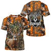 Maxcorners Deer Hunting big game camo Grim Reaper Custom Name 3D All over print shirts LM2608