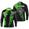 Maxcorners Bowling Strike Team League Multicolor Option Customized Name 3D Shirt