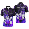 Maxcorners Bowling Thunder And Fire Pro Multicolor Option Customized Name 3D Shirt