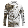 Maxcorners Largemouth Bass fishing tattoo Customize name 3D All Over Printed fishing Long sleeve shirts LM0201