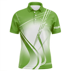 Maxcorners Green Golf Polo Shirts Custom Name Golf Shirts Personalized Golfer Gifts