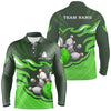 Maxcorners Bowling Ball Pins Team League Multicolor Option Customized Name 3D Shirt